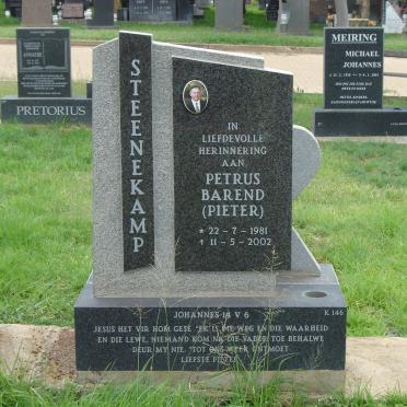 STEENKAMP Petrus Barend 1981-2002