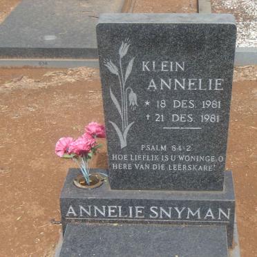 SNYMAN Annelie