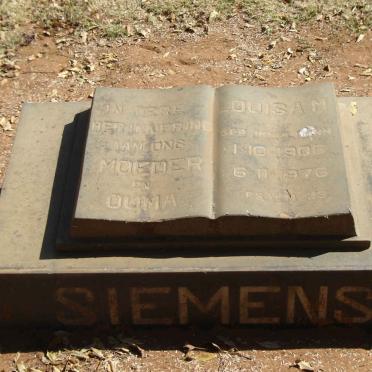 SIEMENS Louisa M