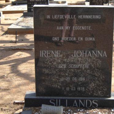 SILLANDS Irene Johanna