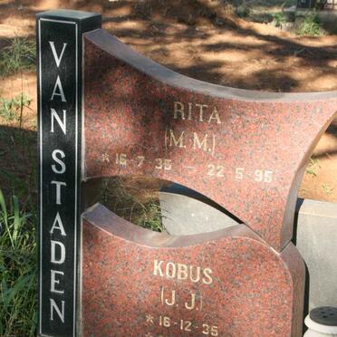 STADEN J.J., van 1935-2010 & M.M. 1935-1995