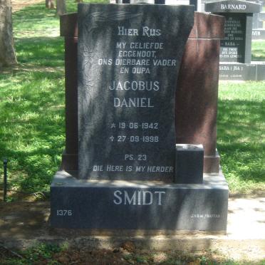 SMIDT Jacobus Daniel 1942-1998