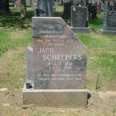 SCHEEPERS Jaco 1972-1990