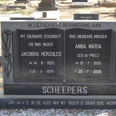 SCHEEPERS Jacobus Hercules