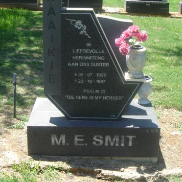 SMIT M.E. 1926-1997
