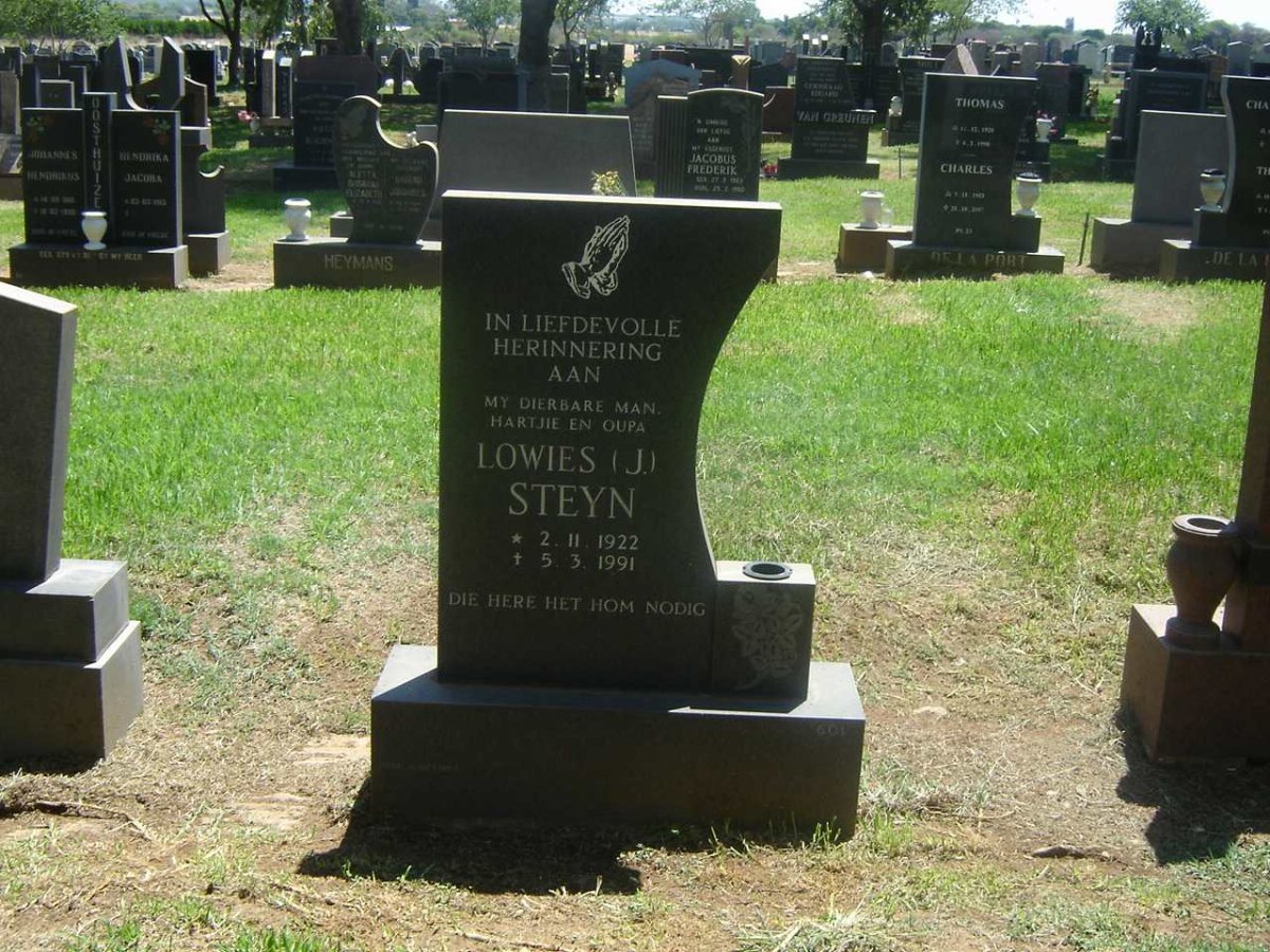 STEYN J. 1922-1991