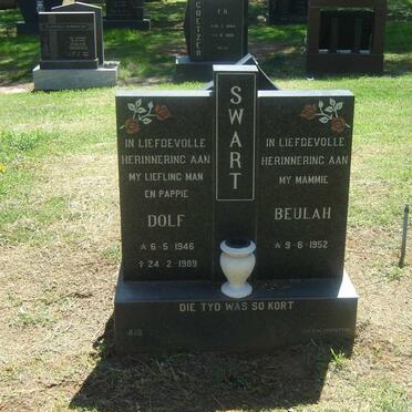 SWART Dolf 1946-1989 &amp; Beulah 1952-