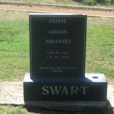 SWART Gideon Johannes 1923-2000