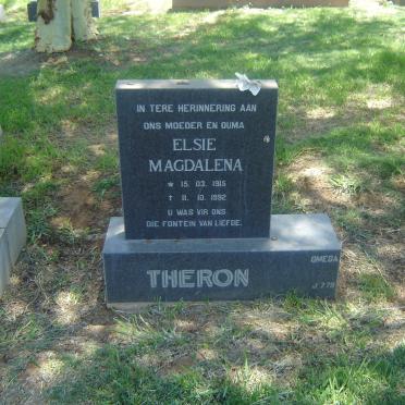 THERON Elsie Magdalena 1915-1992