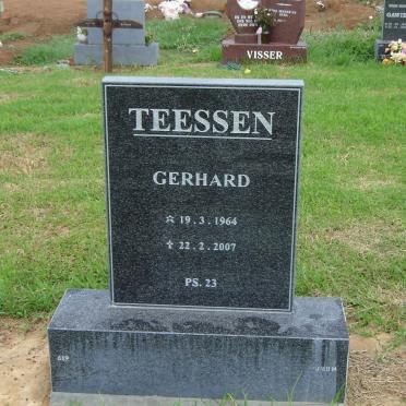 TEESSEN Gerhard 1964-2007