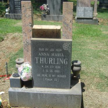 THURLING Anna Maria 1936-1990