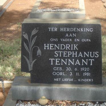 TENNANT Hendrik Stephanus
