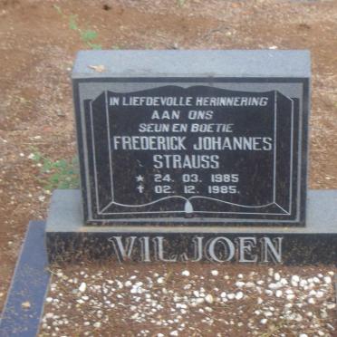 VILJOEN Frederick Johannes Strauss