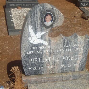 WOEST Pietertjie