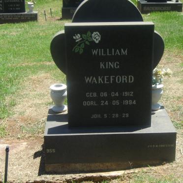 WAKEFORD William King 1912-1994