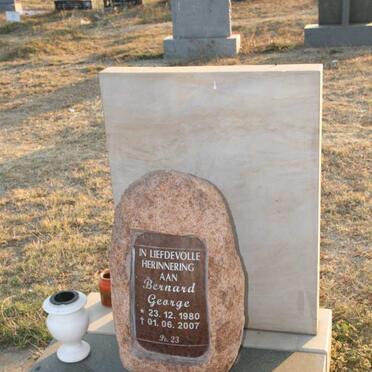 WALTSLEBEN Bernard George, van der 1980-2007