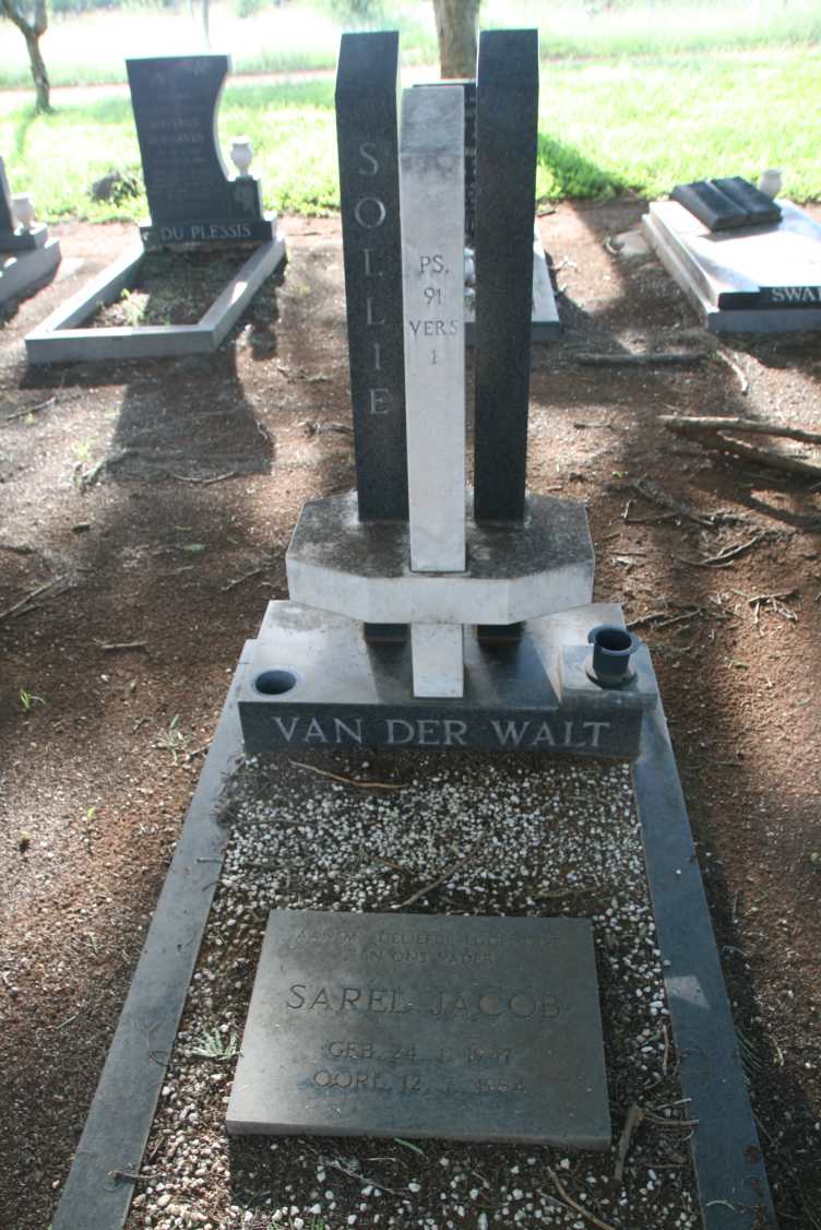 WALT Sarel Jacob, van der 1947-1984