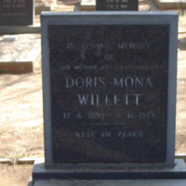 WILLETT Doris Mona