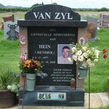 ZYL Hendrik, van 1977-2005