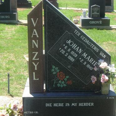 ZYL Johan, van 1939-1999 &amp; Marie 1940-