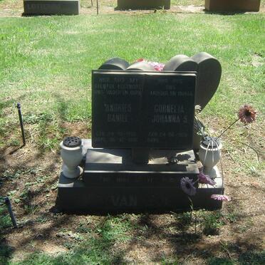 ZYL Andries Daniel, van 1919-1991 &amp; Cornelia Johanna S. 1919-