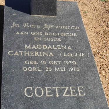 COETZEE Magdalena Catherina 1970-1975