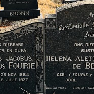 FOURIE Louis Jacobus Petrus 1884-1973