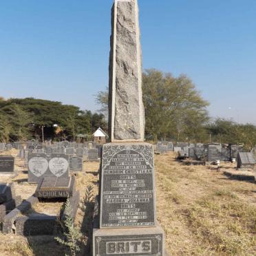 BRITS Hendrik Christiaan 1863-1946 & Jacoba Johanna FOURIE 1863-1954