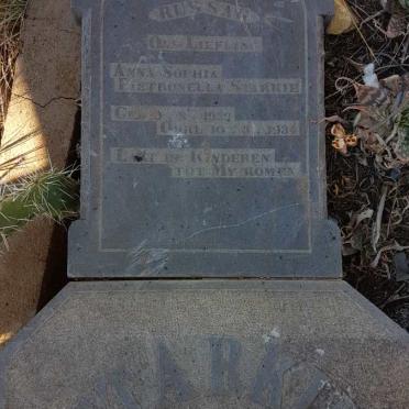 STARKIE Anna Sophia Pietronella 1929-1934