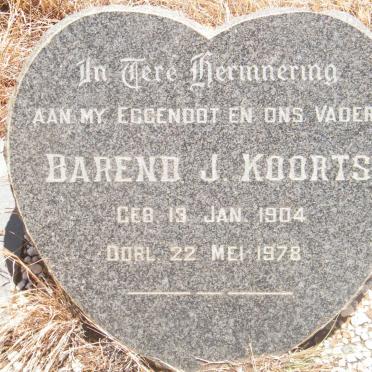 KOORTS Barend J. 1904-1978