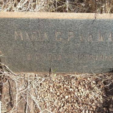 WALT Maria C.P., v.d. 1939-1944