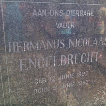 ENGELBRECHT Hermanus Nicolaas 1892-1963