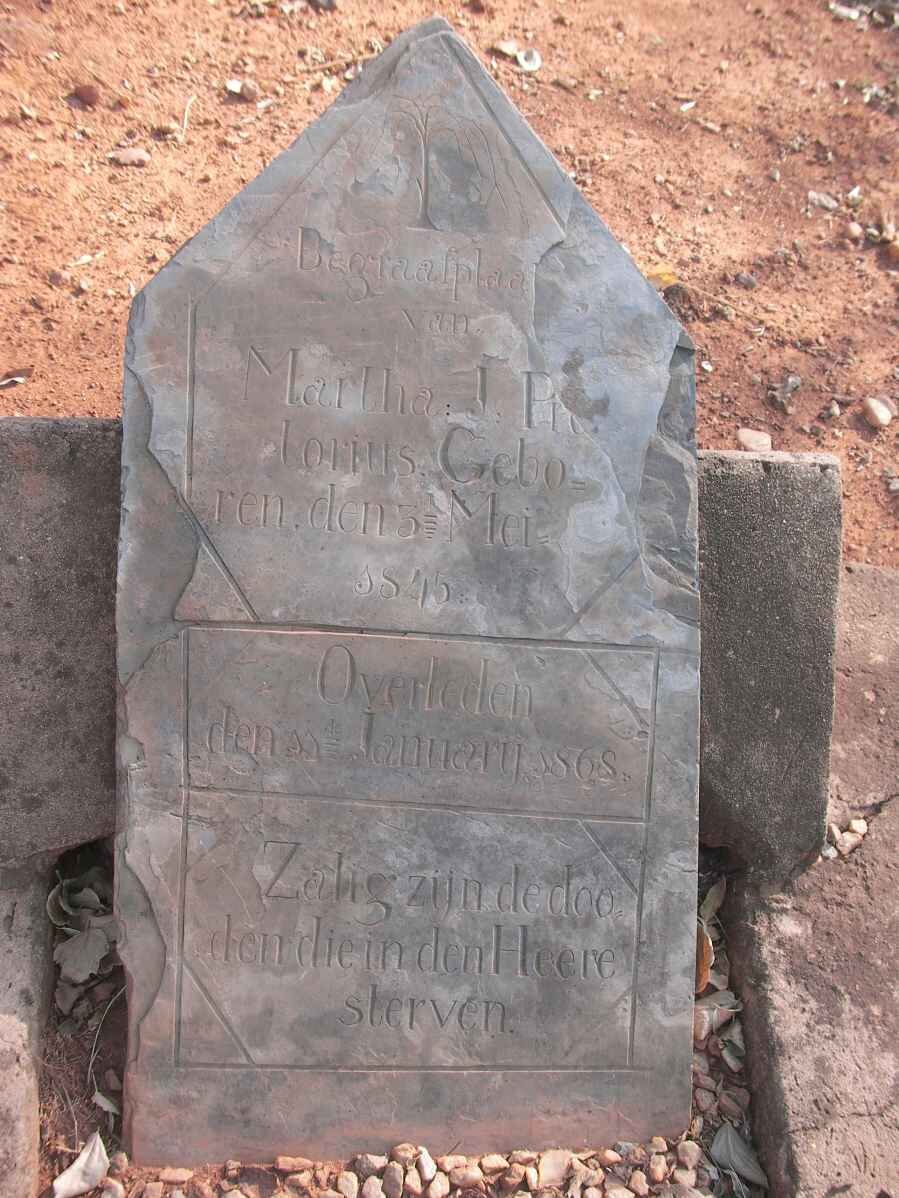 PRETORIUS Martha 1845-1868