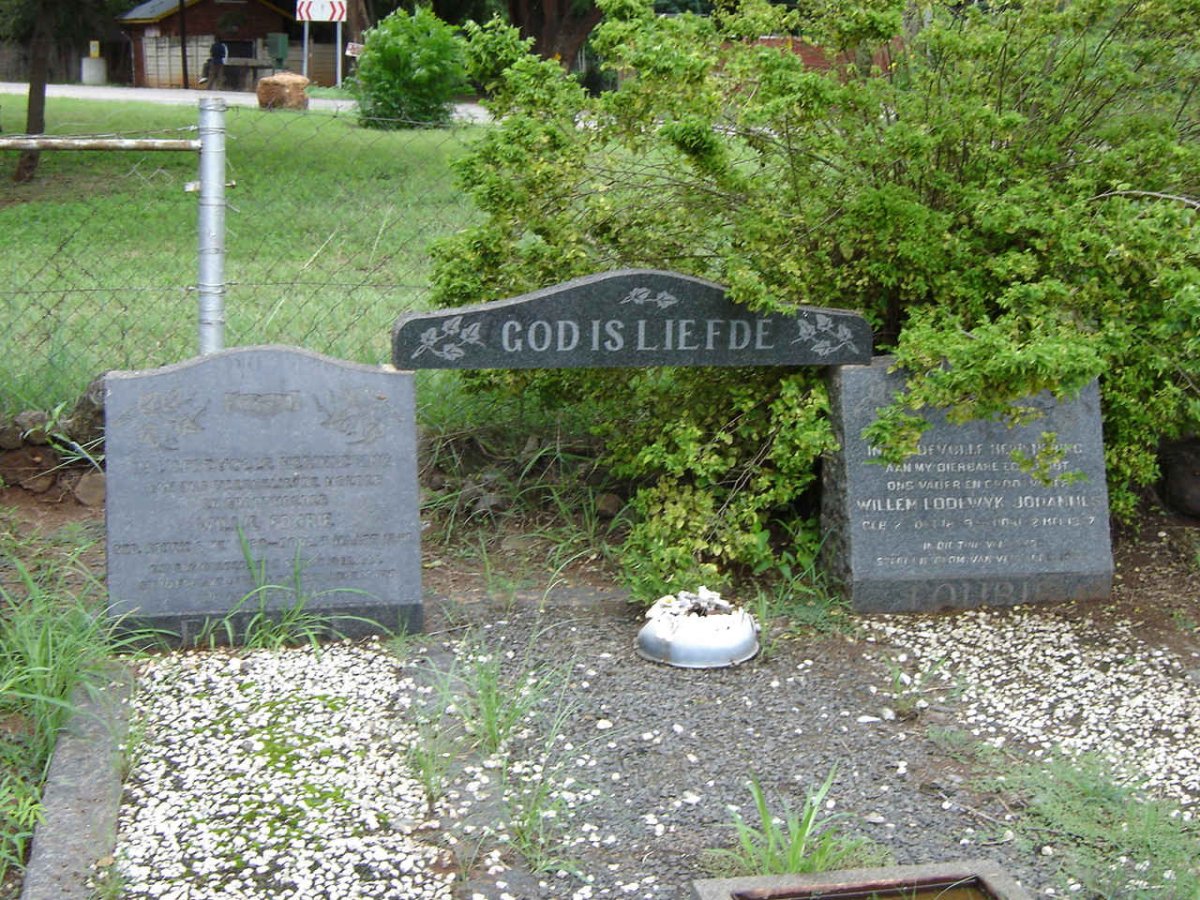 FOURIE Willem Lodewyk Johannes 1879-1957 &amp; Willie FOURIE 1882-1960