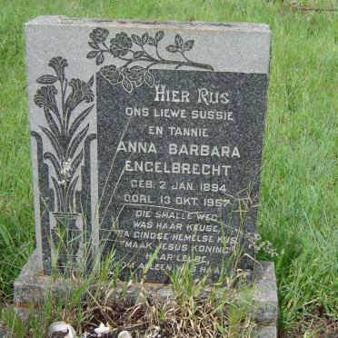 ENGELBRECHT Anna Barbara 1894-1957