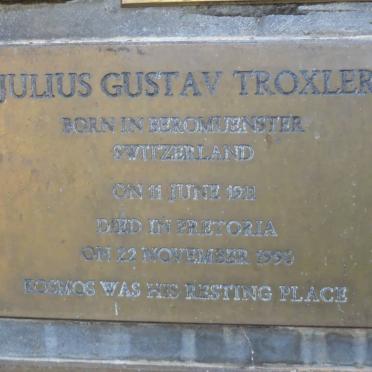 TROXLER Julius Gustav 1911-1990