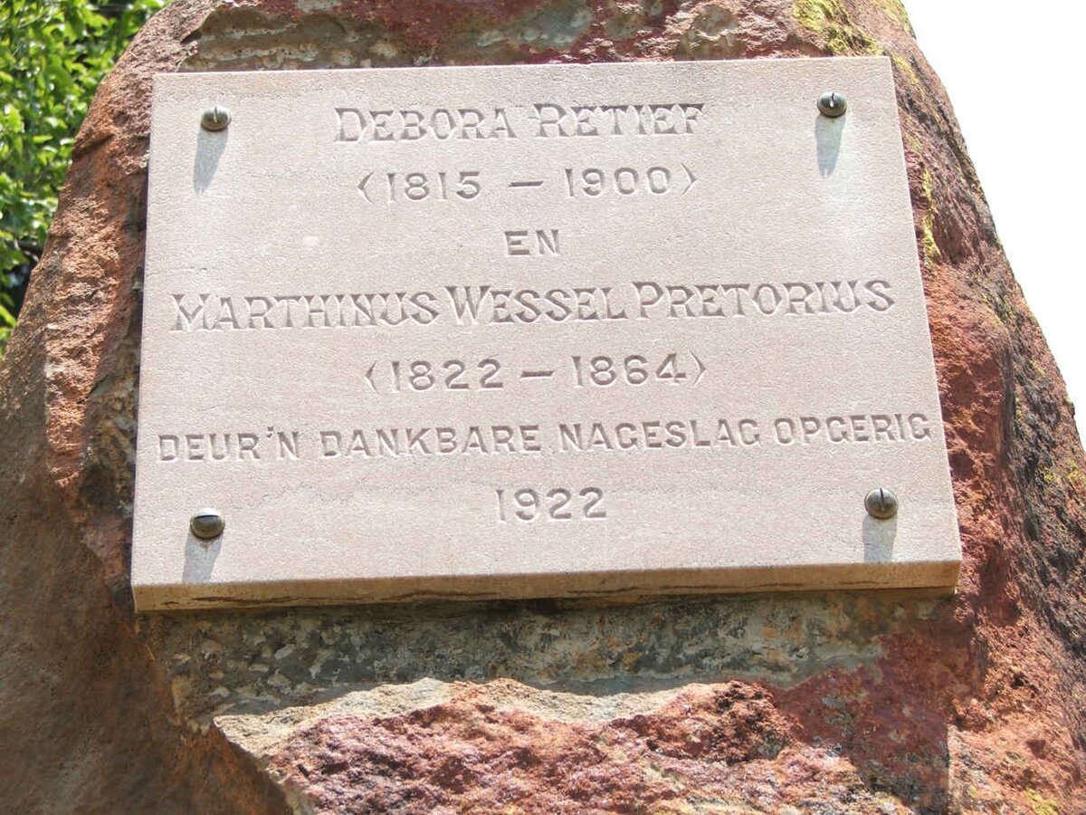 PRETORIUS Marthinus Wessel 1822-1864 & Debora Jacoba RETIEF 1815-1900