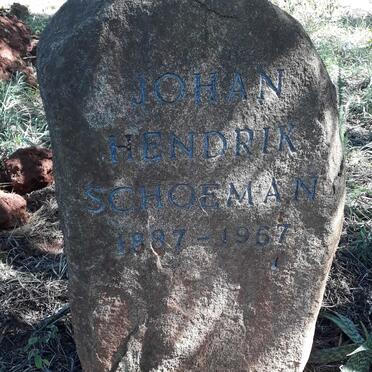 SCHOEMAN Johan Hendrik 1887-1967