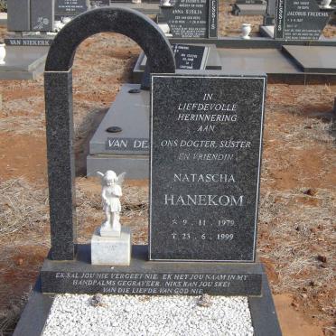 HANEKOM Natascha 1979-1999