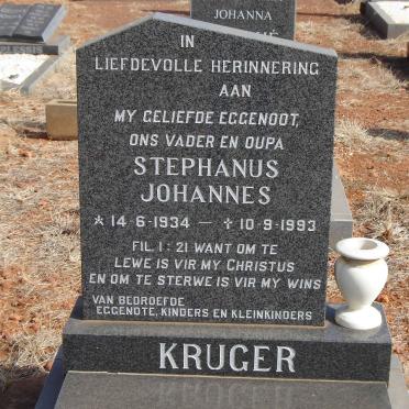 KRUGER Stephanus Johannes 1934-1993