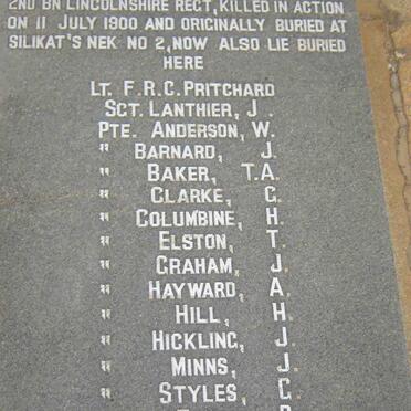 3. MEMORIAL IN REMEMBRANCE OF FALLEN SOLDIERS 1899-1902  #3