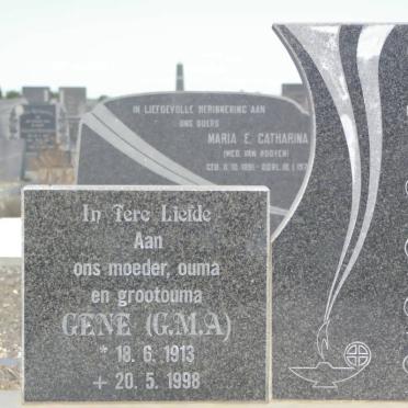 BEER G.M.A., de 1913-1998