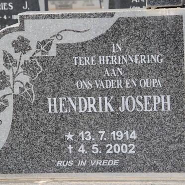 BOTHA Hendrik Joseph 1914-2002