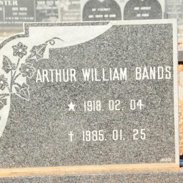 BANDS Arthur William 1918-1985