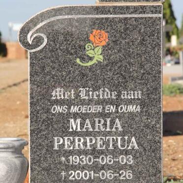 BAILEY Maria Perpetua 1930-2001