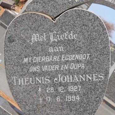 COETZEE Theunis Johannes 1927-1994