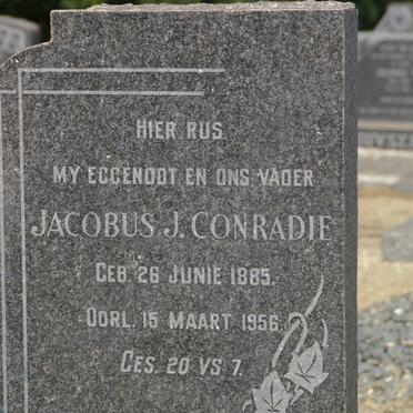CONRADIE Jacobus J. 1885-1956