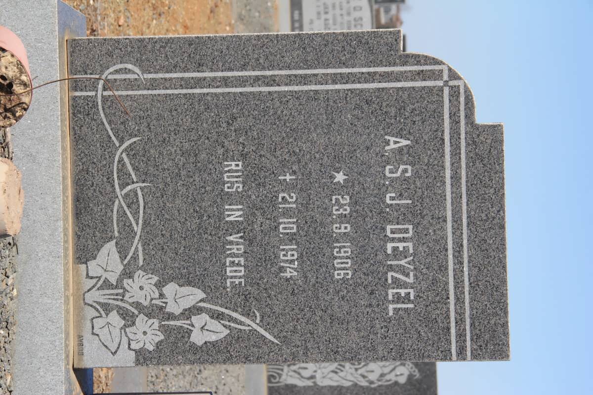 DEYZEL A.S.J. 1906-1974