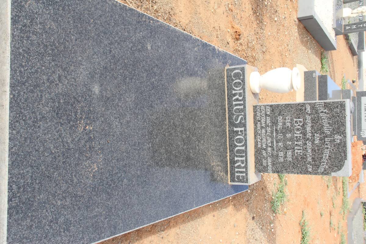 FOURIE Corius 1958-1970