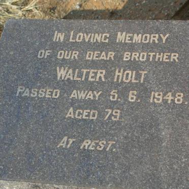 HOLT Walter -1948